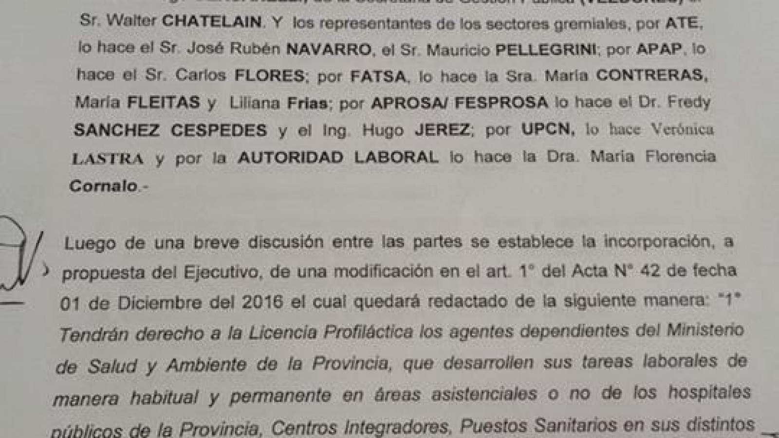 APROSA-FESPROSA celebra el acuerdo de profilaxis para trabajadores de la salud
