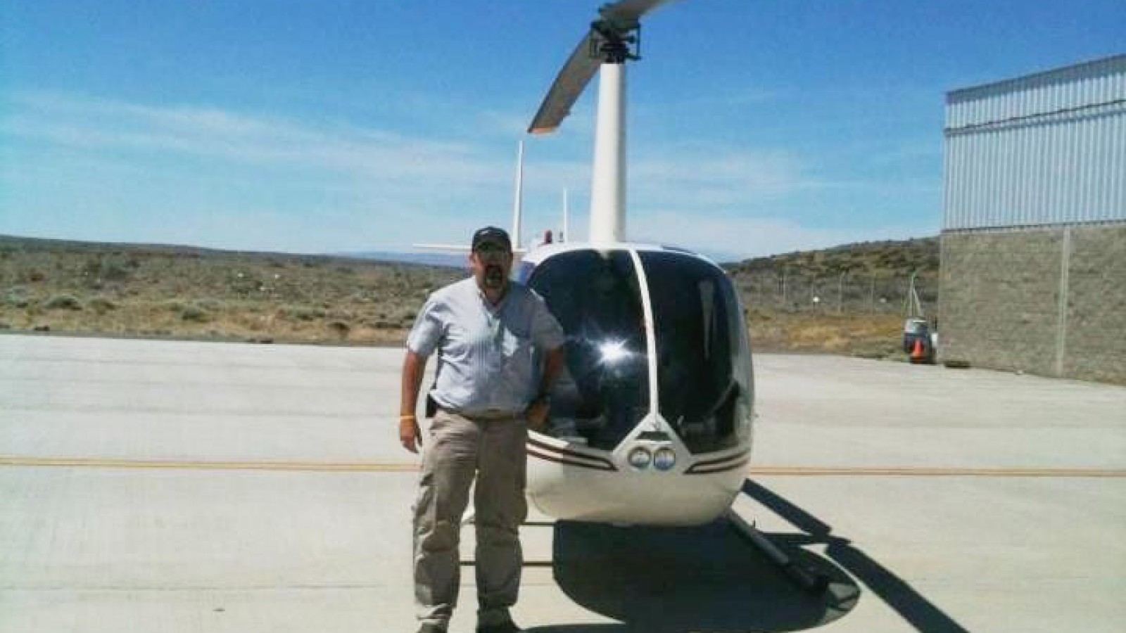 Cae y se incendia helicóptero en el Chaltén