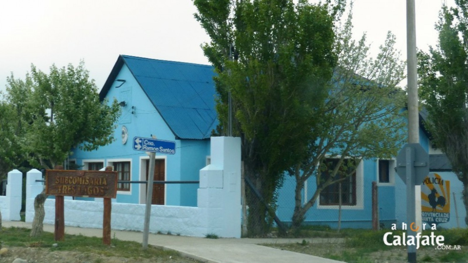 Comisaría Tres Lagos - Foto Ahora Calafate