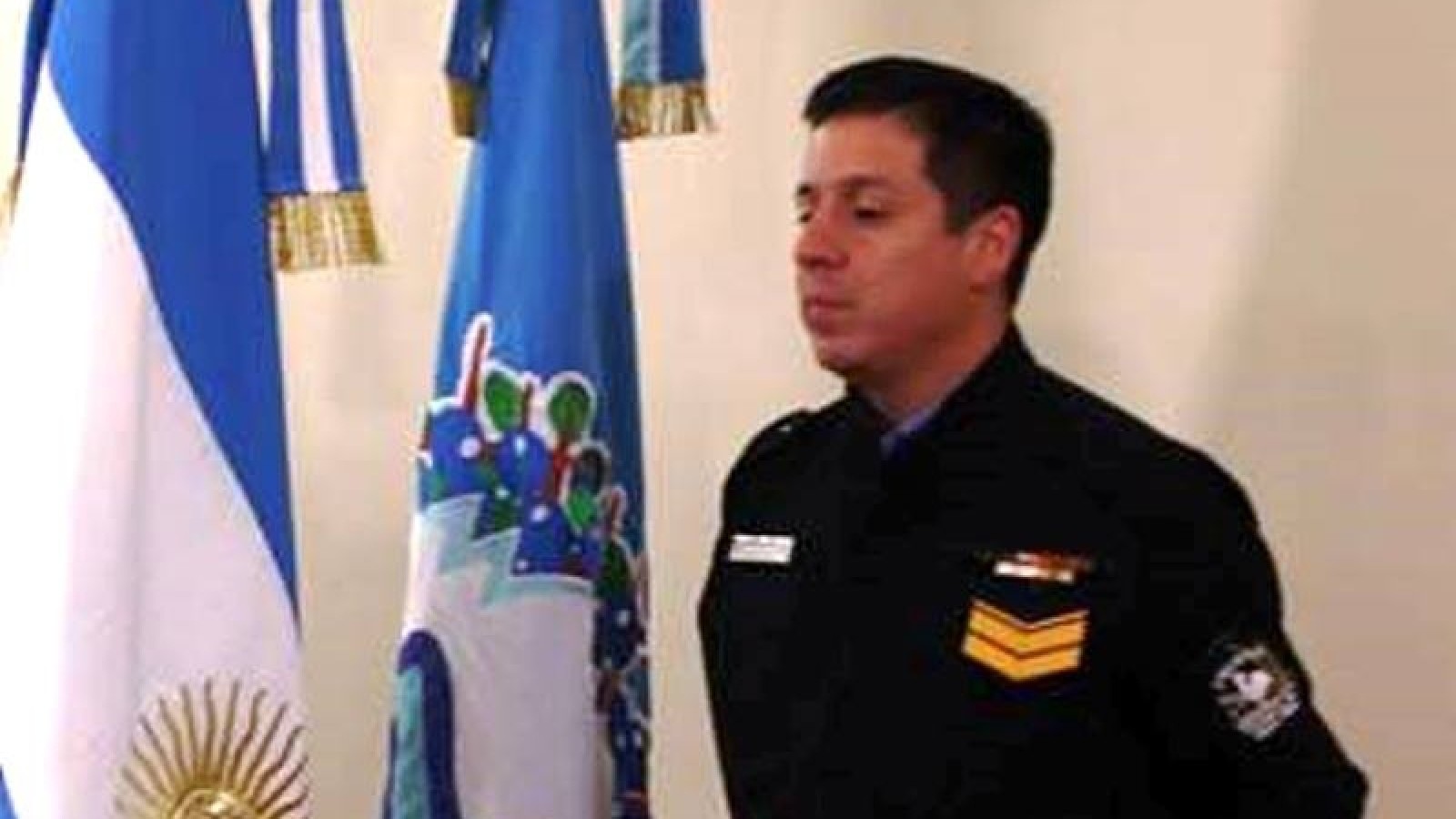 Reconocen a bombero por su accionar en un siniestro vial