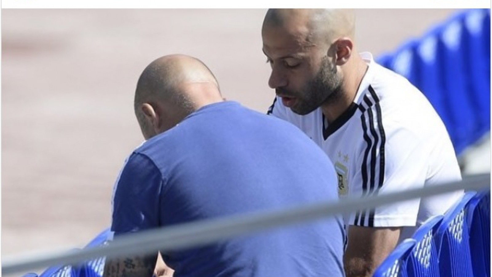 Mascherano explotó y se descargó tras los rumores sobre su charla con Sampaoli