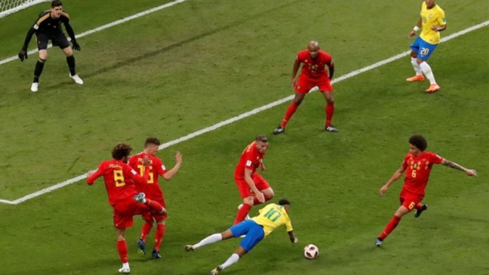Brasil afuera del mundial: Bélgica lo eliminó y se metió en semifinales
