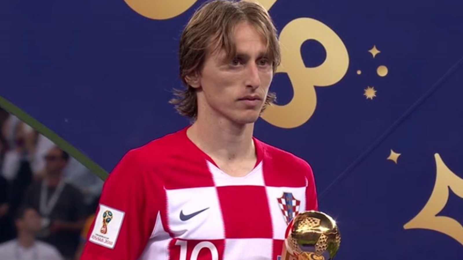 Luka Modric, Balón de Oro como mejor jugador del Mundial