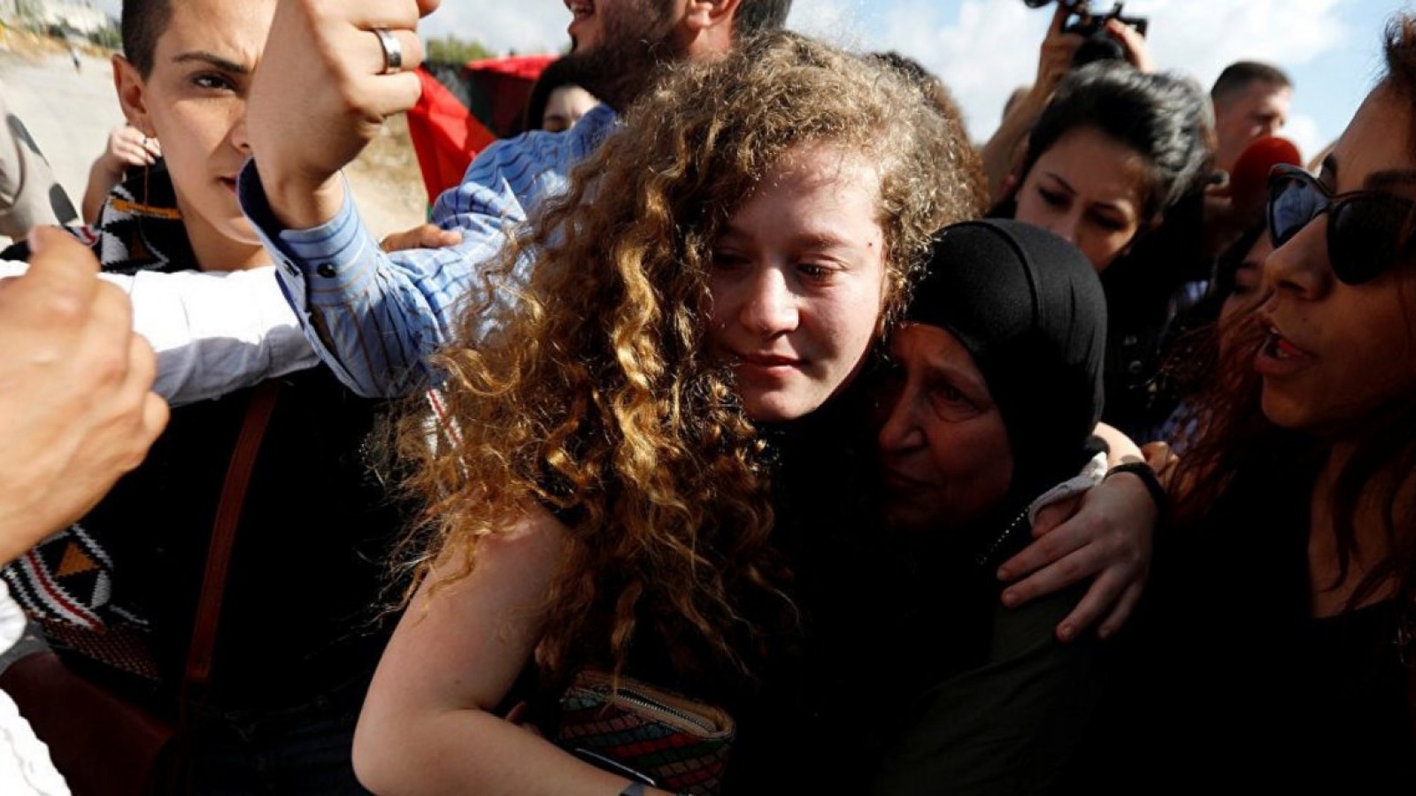 Liberaron a Ahed Tamimi, la joven que es un símbolo de la resistencia palestina