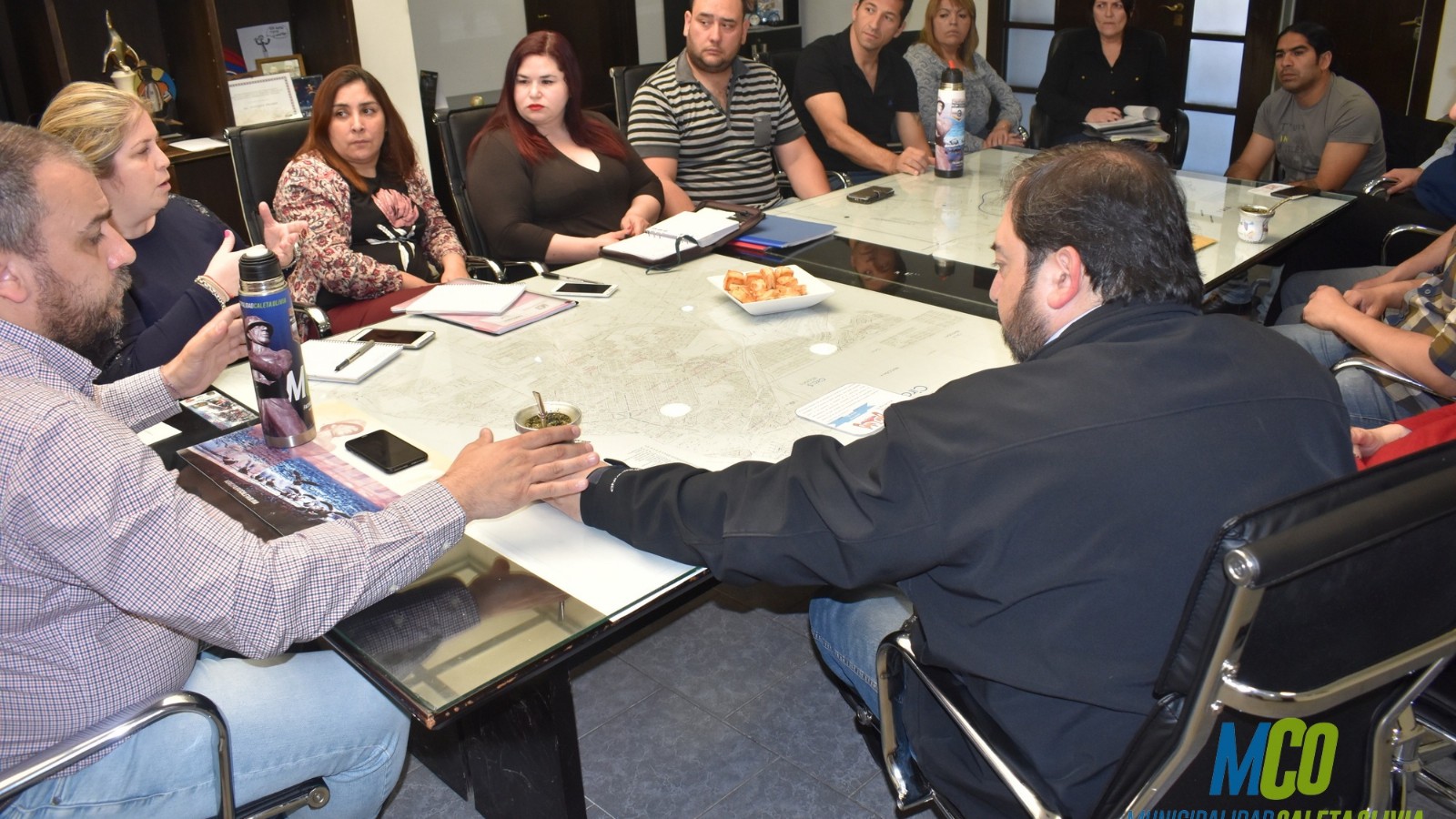 Caleta Olivia: Ejecutivo Municipal y Cámara de Comercio trabajan en la confección de la tarifaria 2019