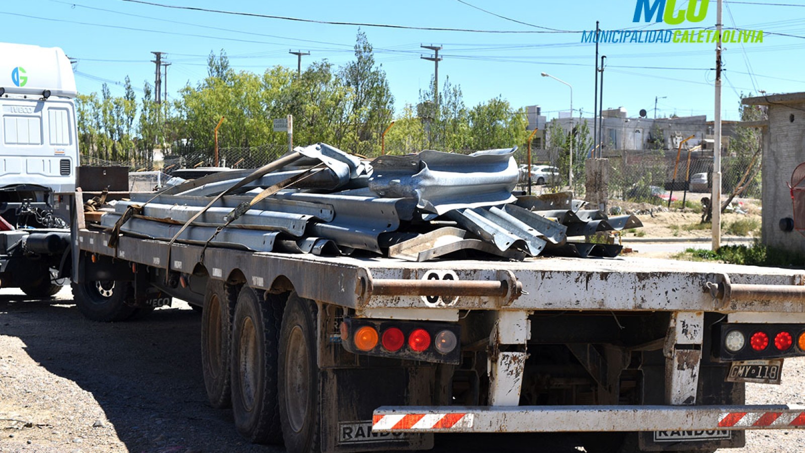 Se colocarán guardrail en el acceso oeste de la ciudad para organizar el tránsito