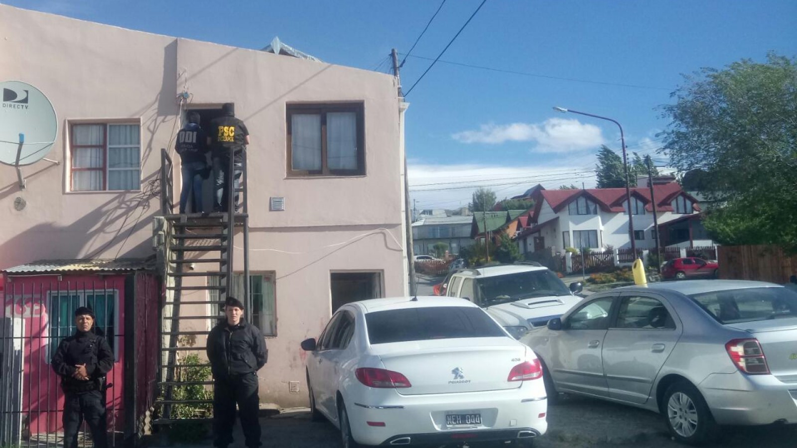 Siete detenidos tras allanamientos en El Calafate