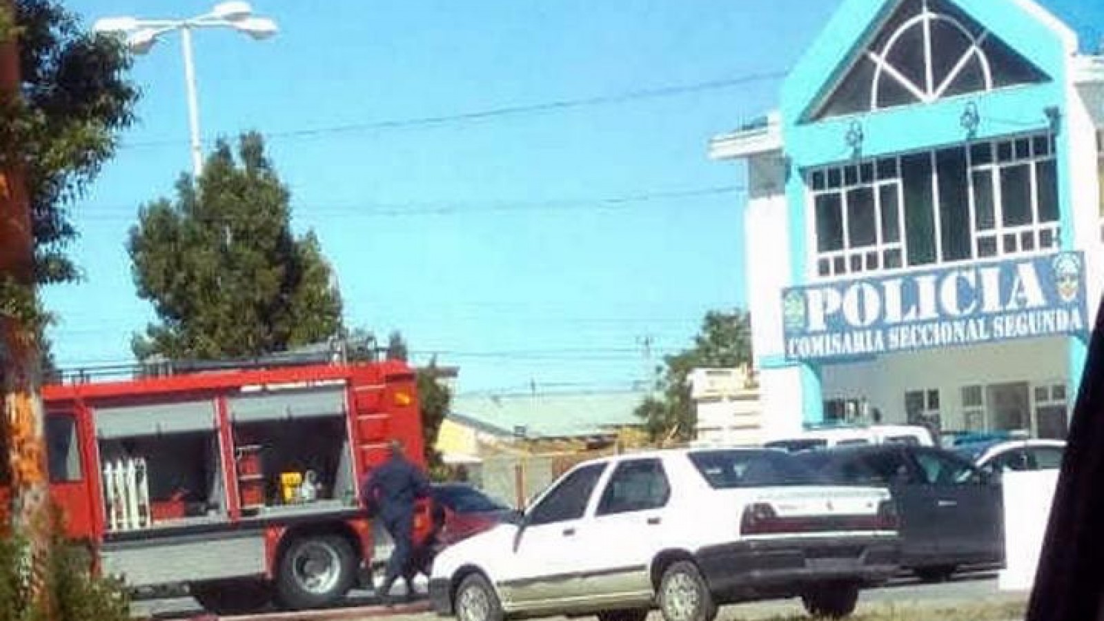 Un preso se prendió fuego en Pico Truncado