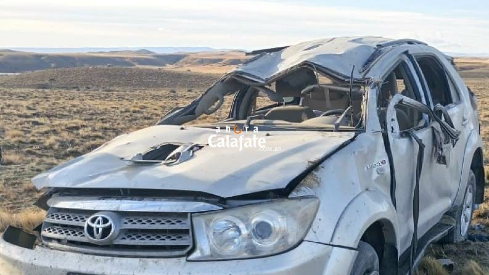 El Calafate: Dos muertos y cinco heridos en un vuelco