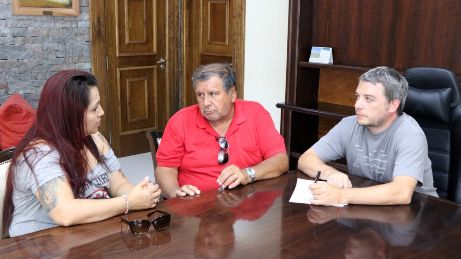 El Calafate: Acción solidaria por Víctor Catrihual