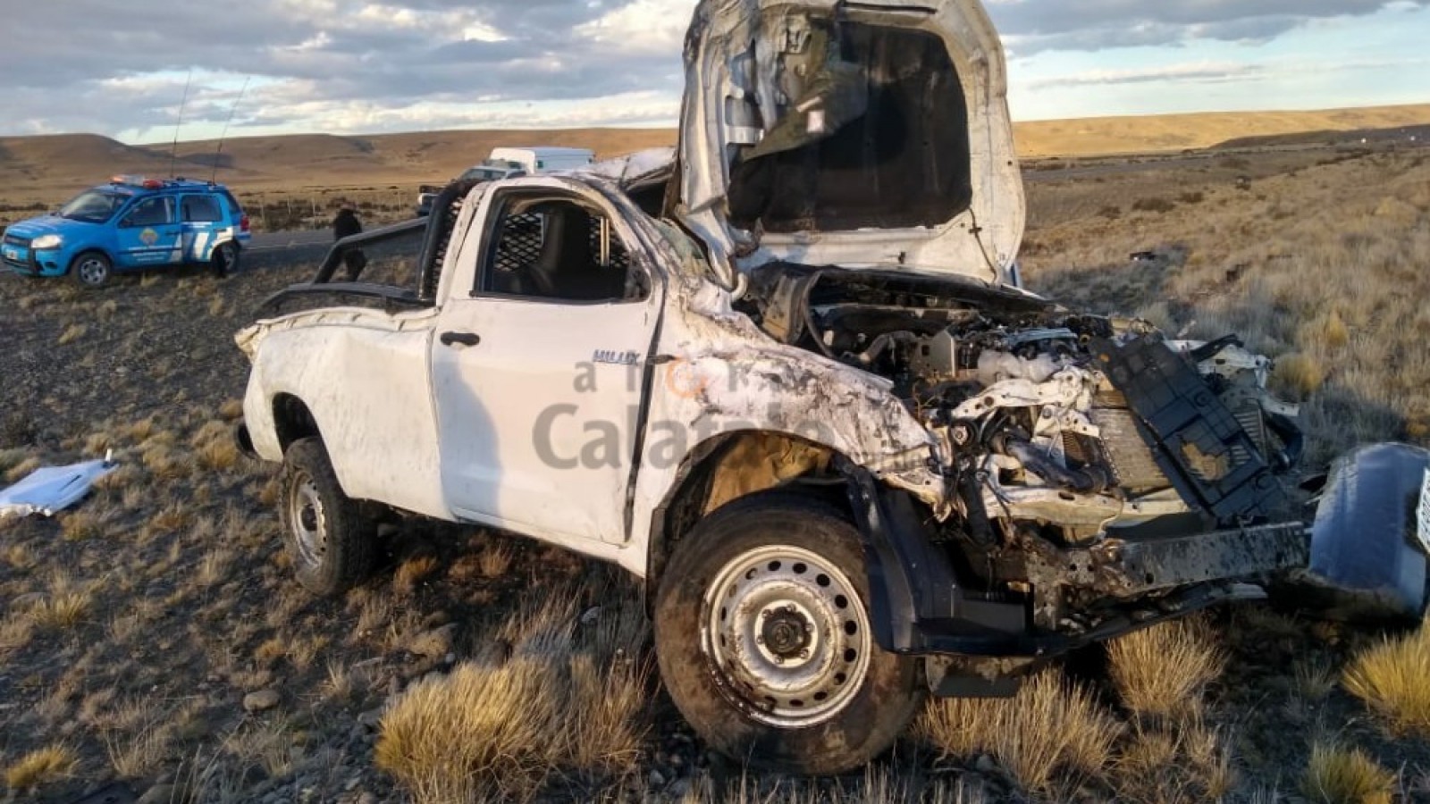 Vuelco fatal cerca de La Esperanza