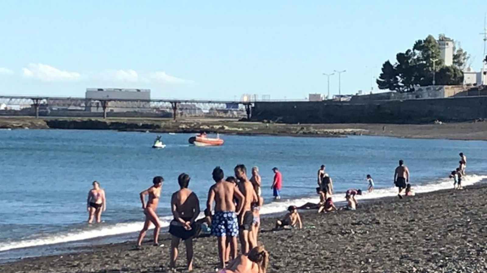 Un hombre murió ahogado en una playa de Comodoro