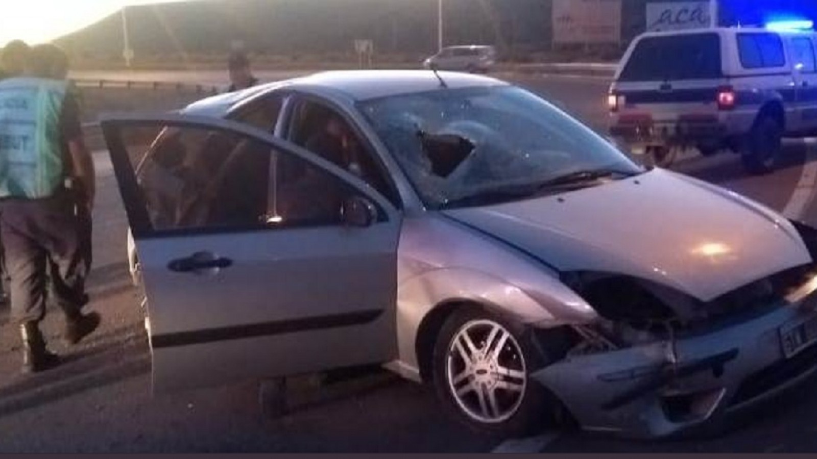 Conductor sufrió traumatismo de cráneo en un choque en 3 y 26