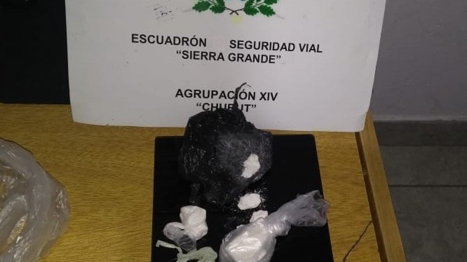 Secuestraron droga en un camión que iba para Dolavon
