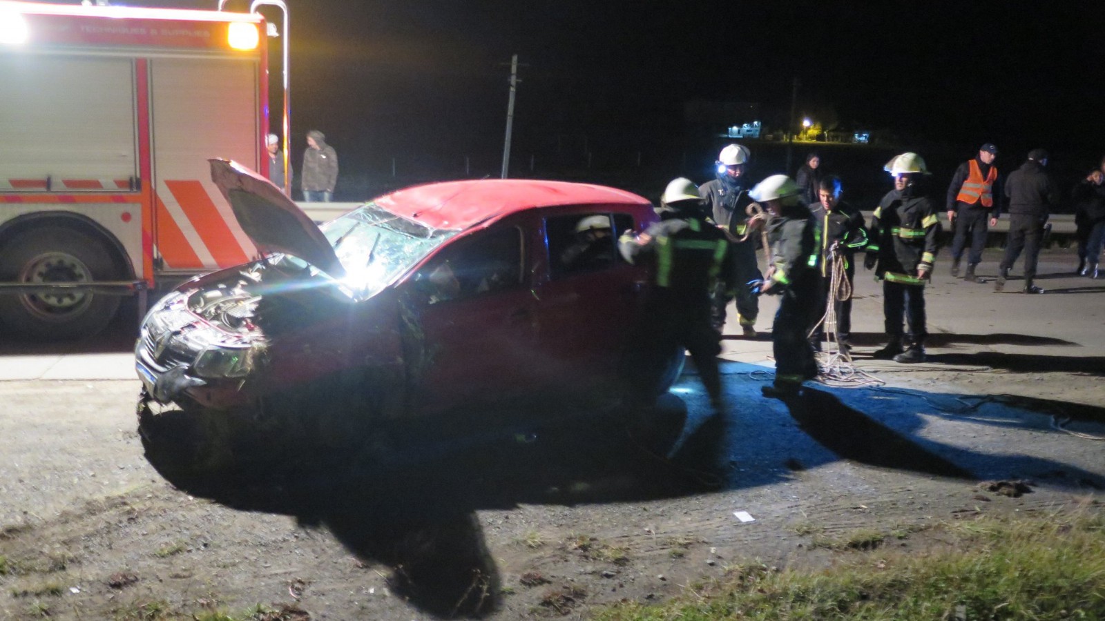Río Turbio: Choque frontal en la ruta complementaria 20 deja tres heridos