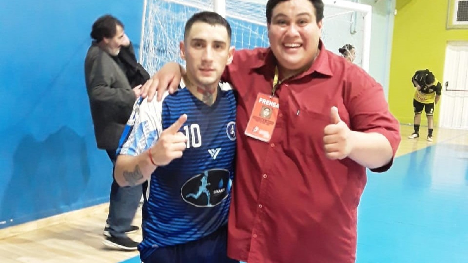 El campeón Mundial de FUTSAL fue entrevistado por Agustín Brito