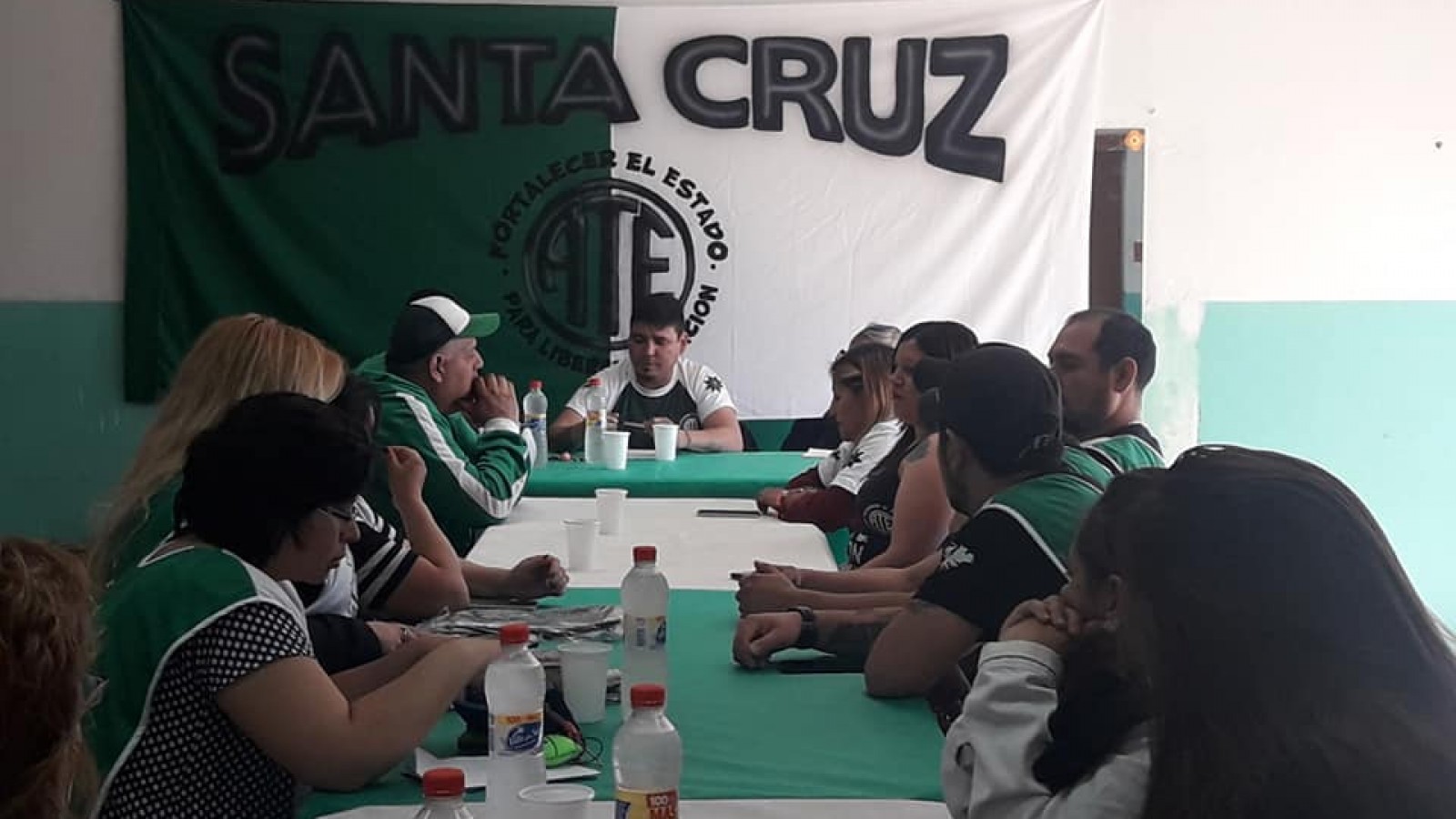 Se oficializó la Lista Verde Blanca para las elecciones de ATE