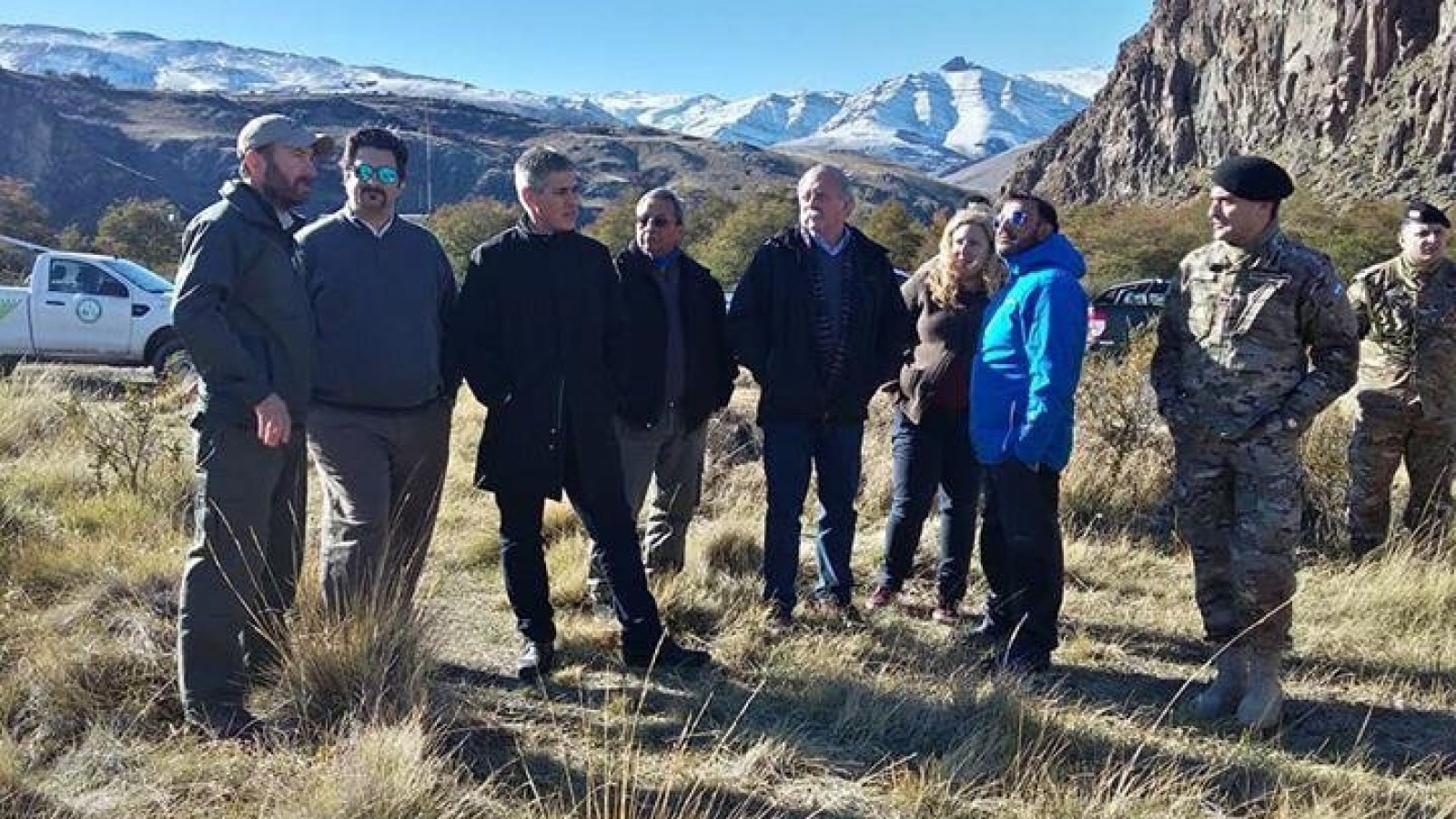 Ejército realiza prácticas de salvamento en montaña en El Chaltén