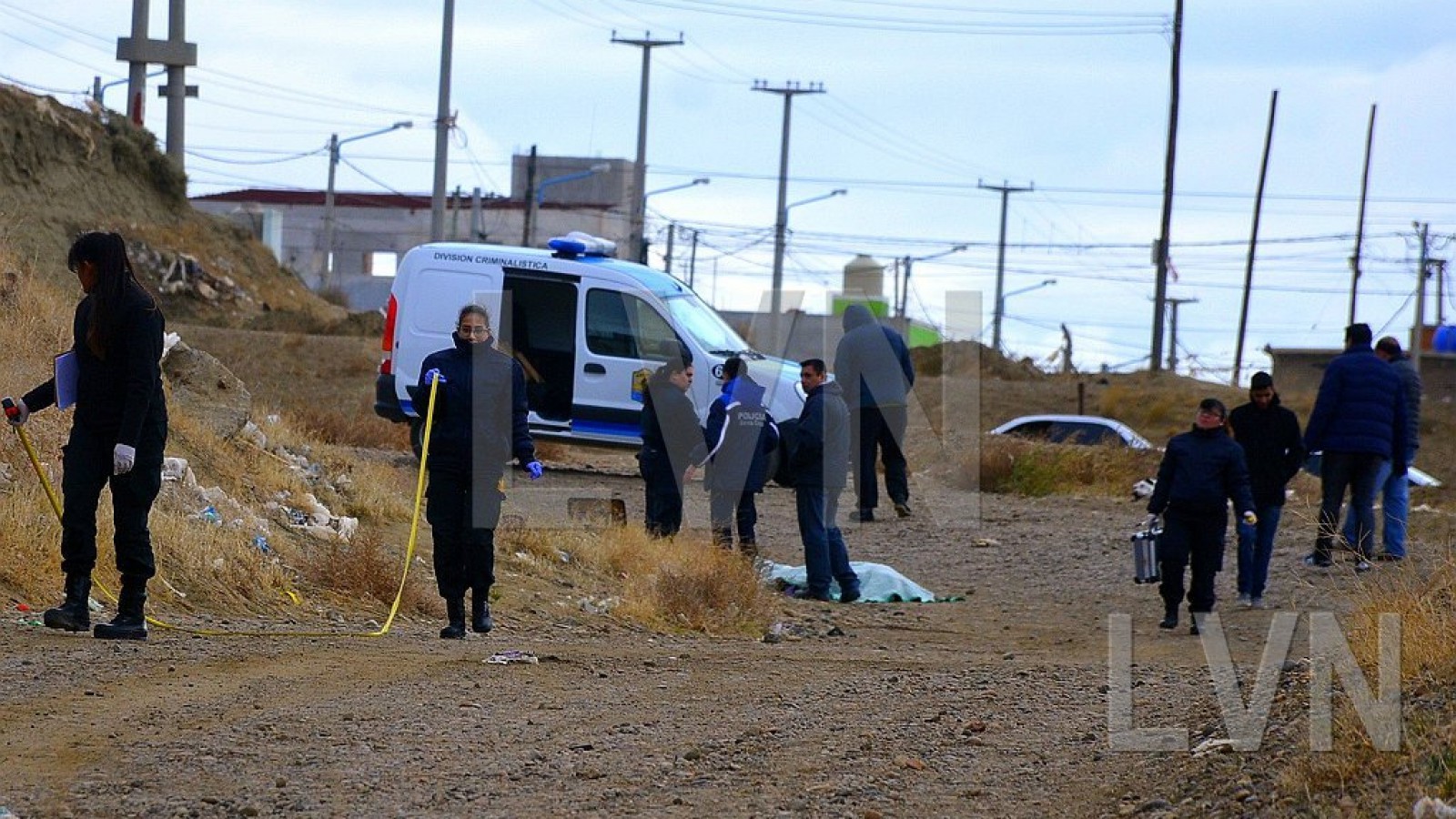 Caleta Olivia: encuentran persona sin signos vitales en inmediaciones de la circunvalación