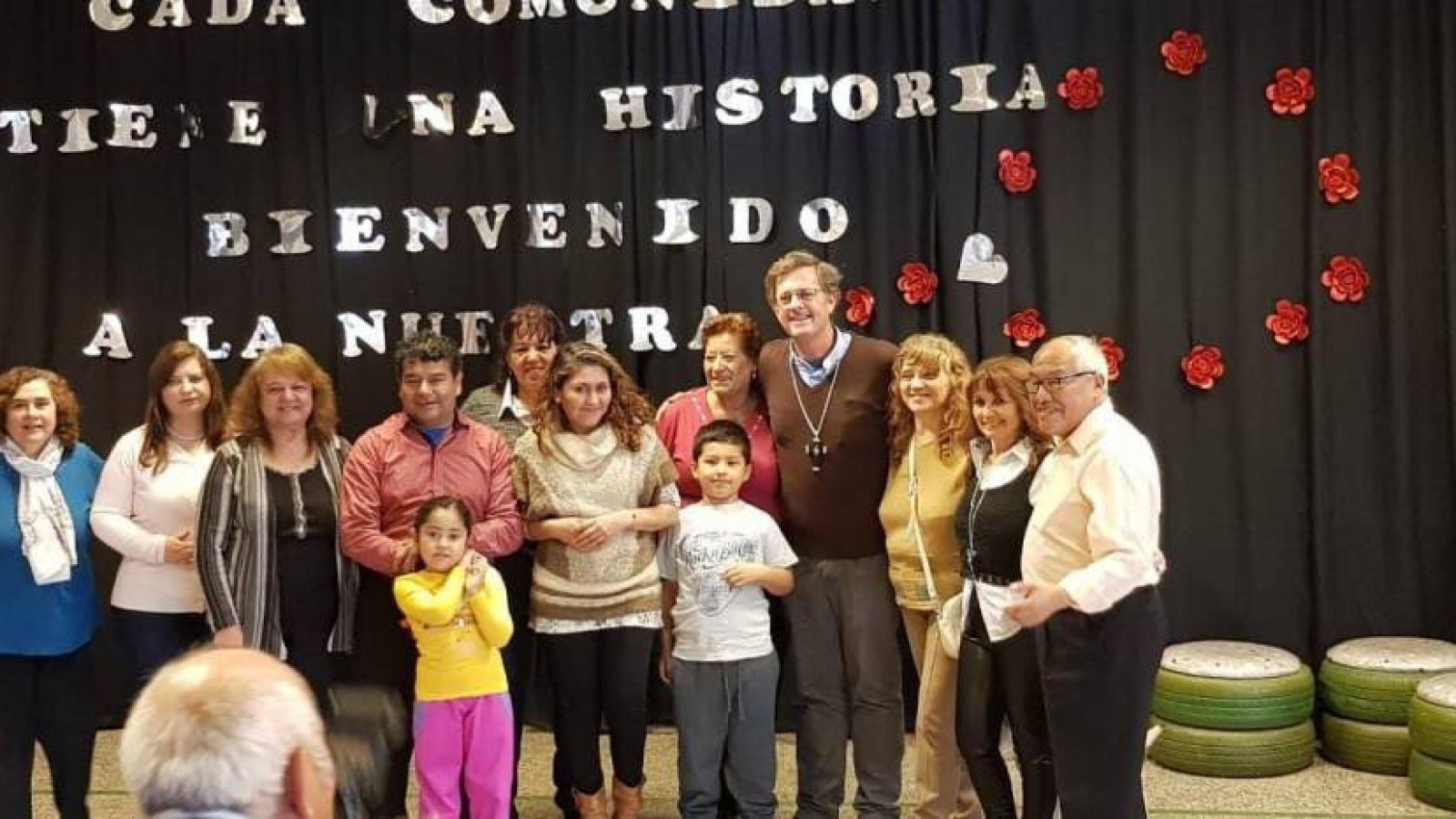 El obispo García Cuerva visitó la cuenca carbonífera