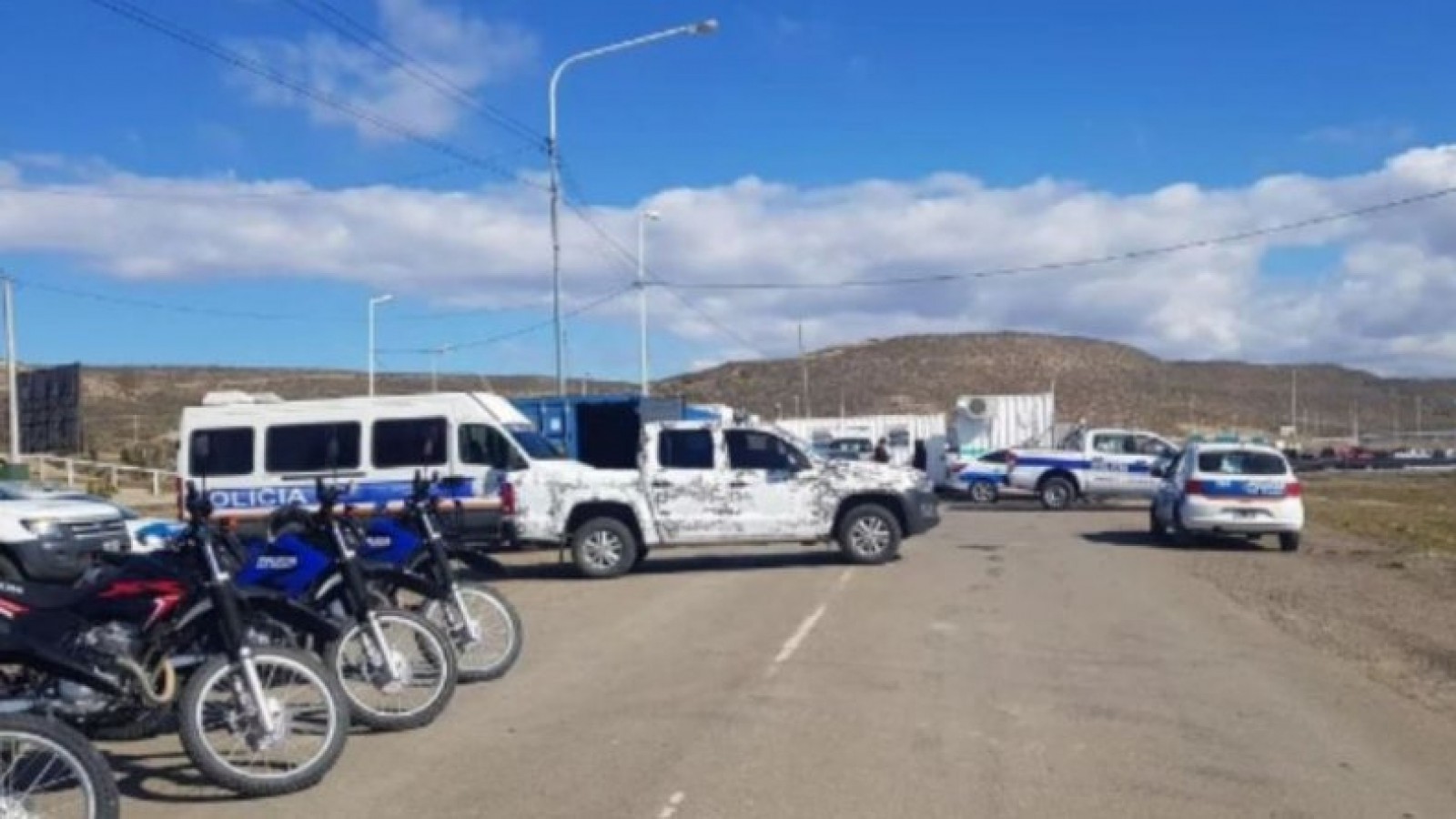 Crisis en Chubut: Efectivos en las rutas "para que la ocupación la tenga la policía"