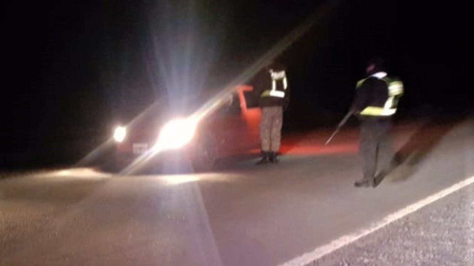 Los encuentran cazando, bebiendo y sin documentos de un auto