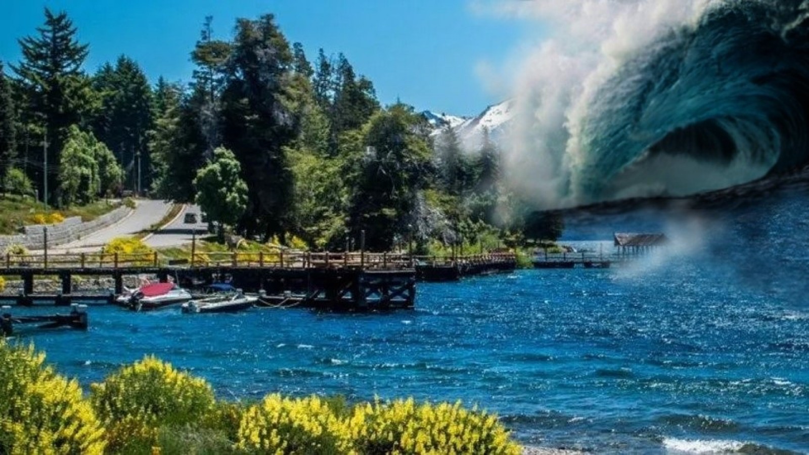 Tsunami en Villa Traful: científico reclama al Estado que prevenga un potencial desastre