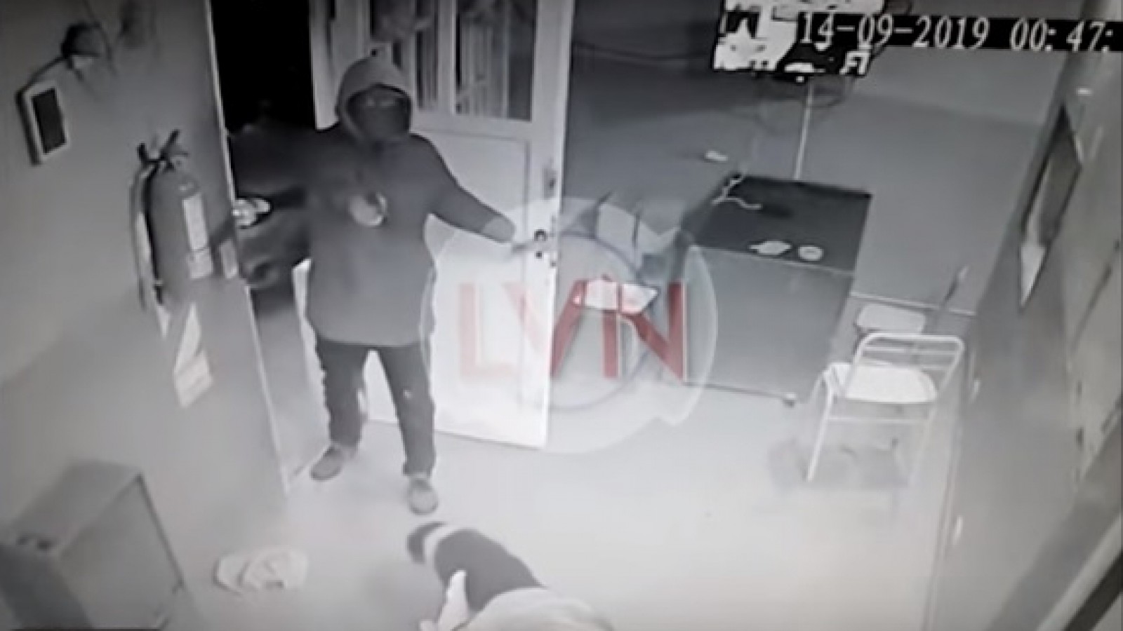 Salvaje entradera en una base de Taxi en Caleta Olivia