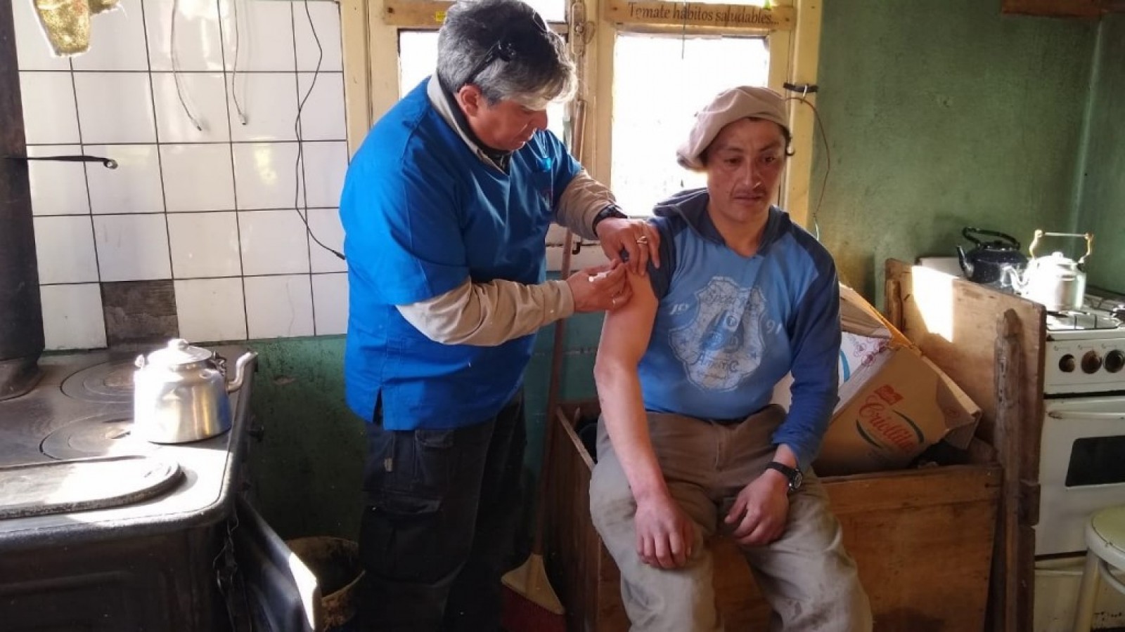 Lago Argentino: La atención sanitaria va al campo
