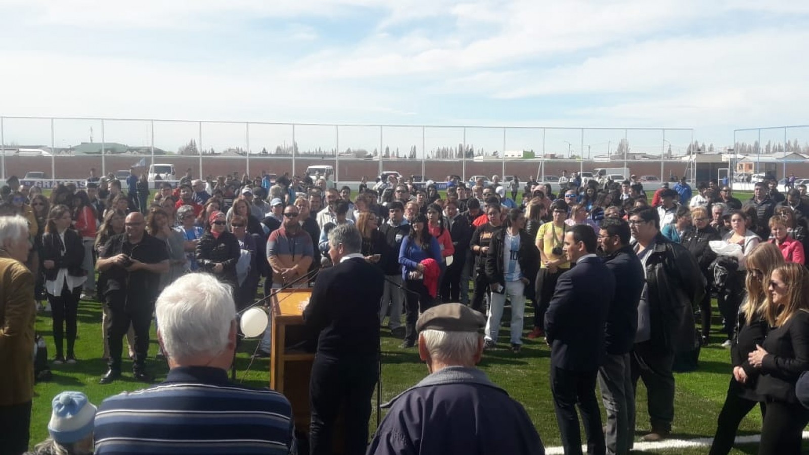 Inauguraron la Cancha de Césped Sintético del Club Argentino del Sud en Piedrabuena