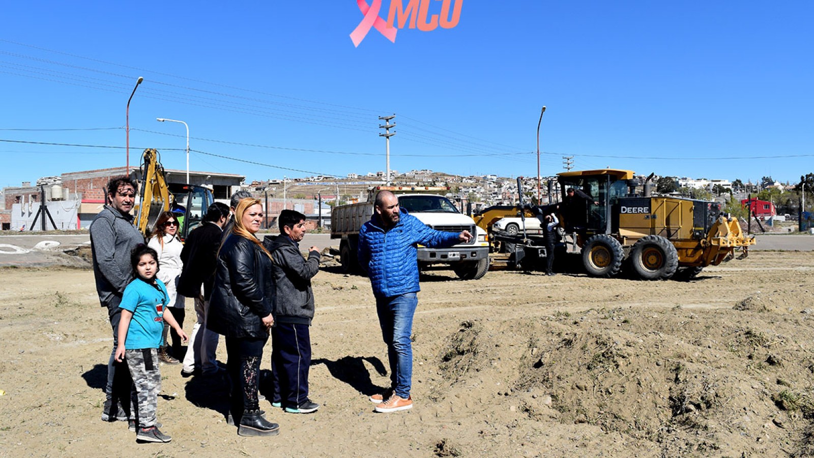 Caleta Olivia: Comenzó el reacondicionamiento del velódromo