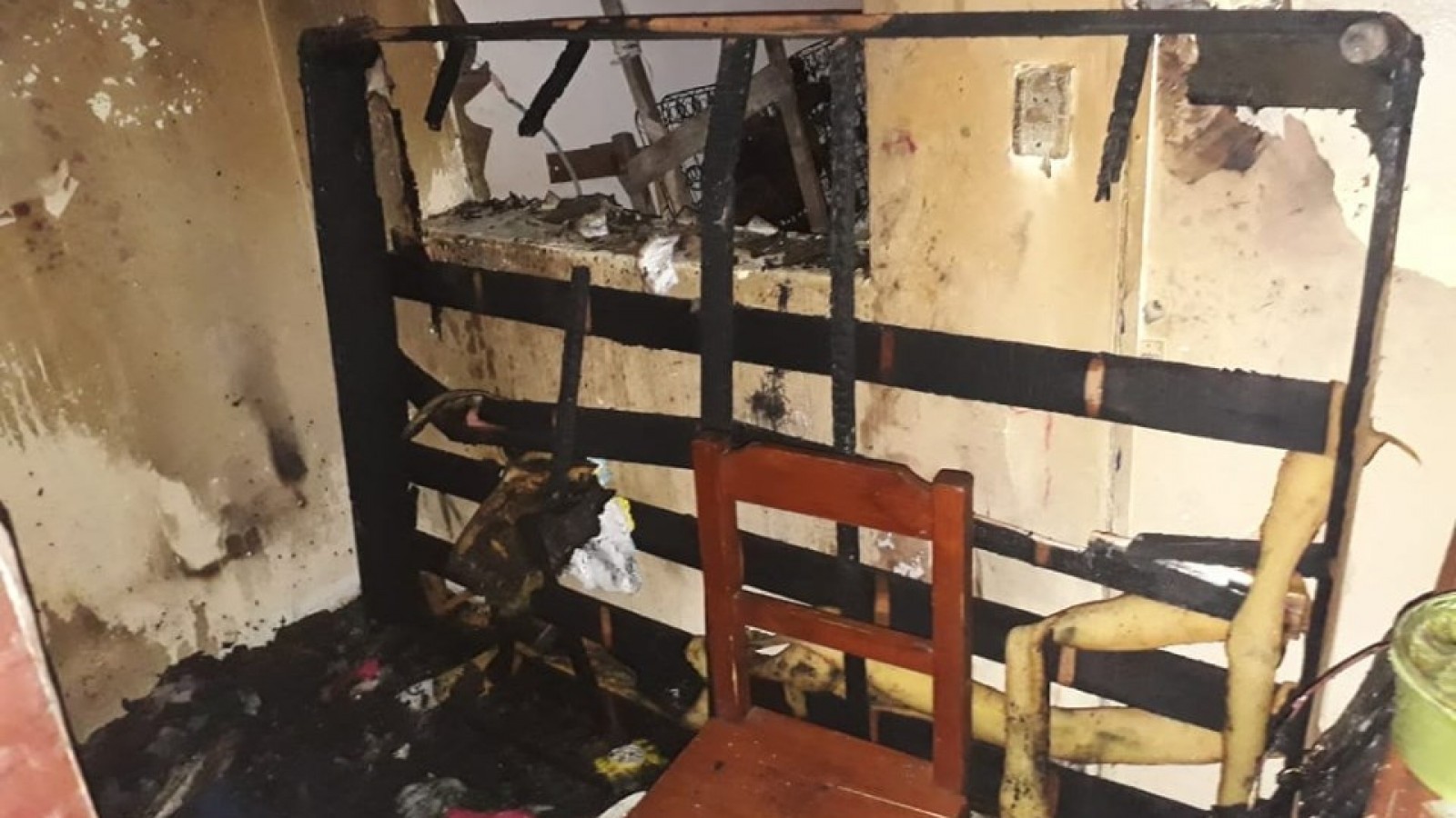 Incendio en una vivienda de Rio Turbio