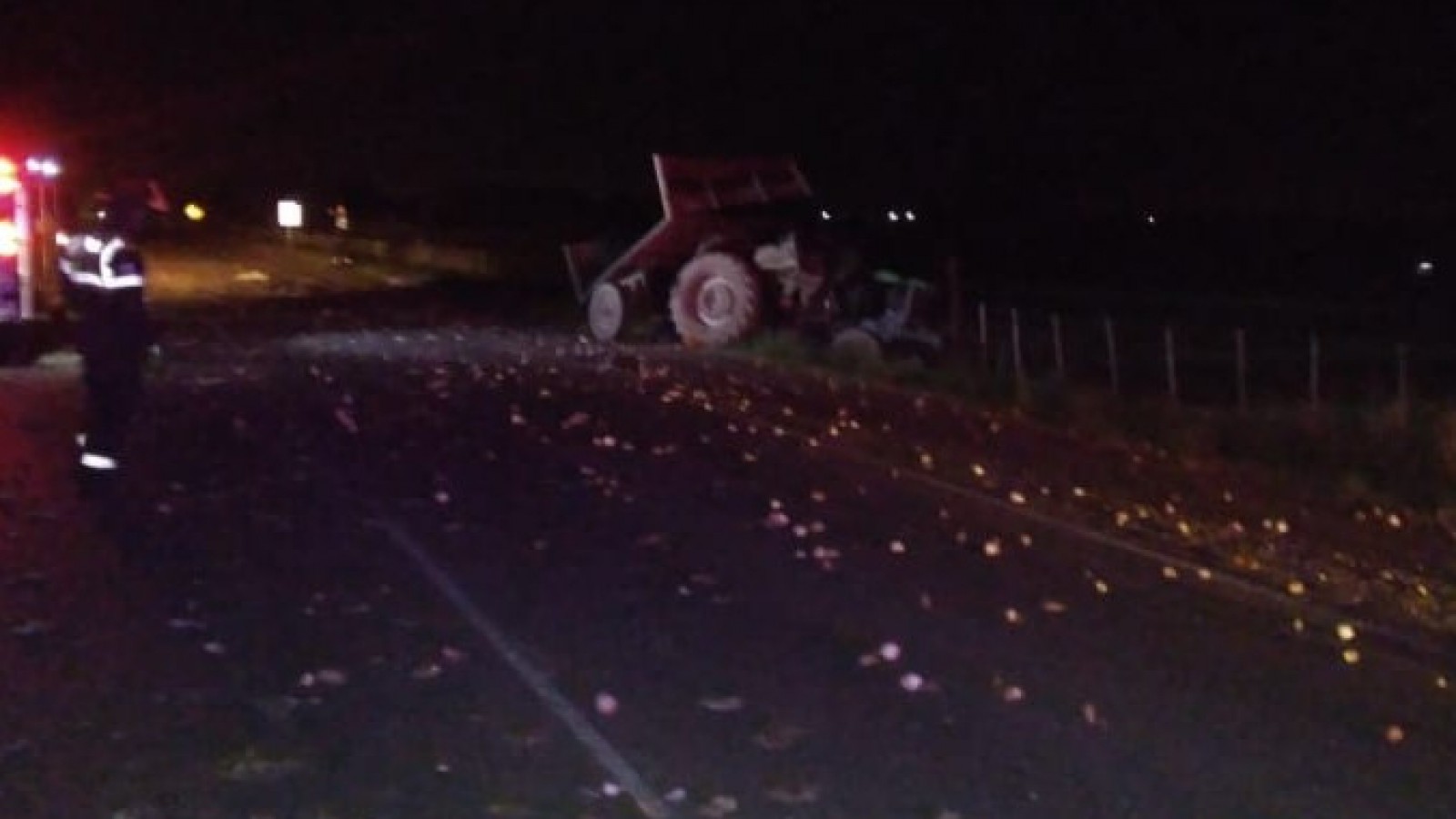 Gaiman: dos muertos en la Ruta 7 al chocar una camioneta con un tractor