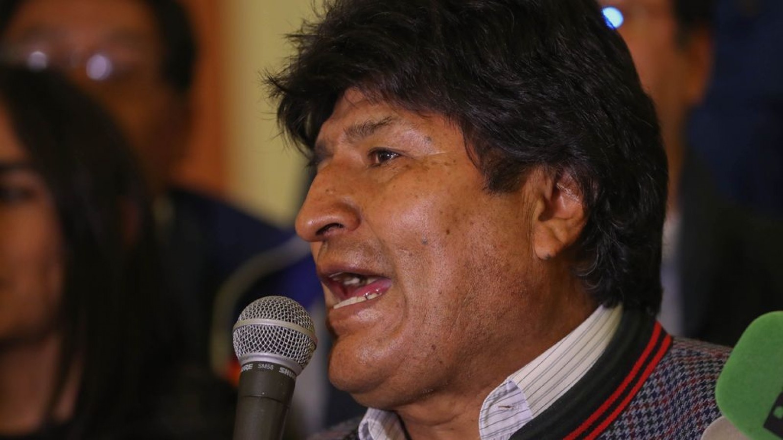 Evo Morales: "Quiero denunciar un golpe de Estado"
