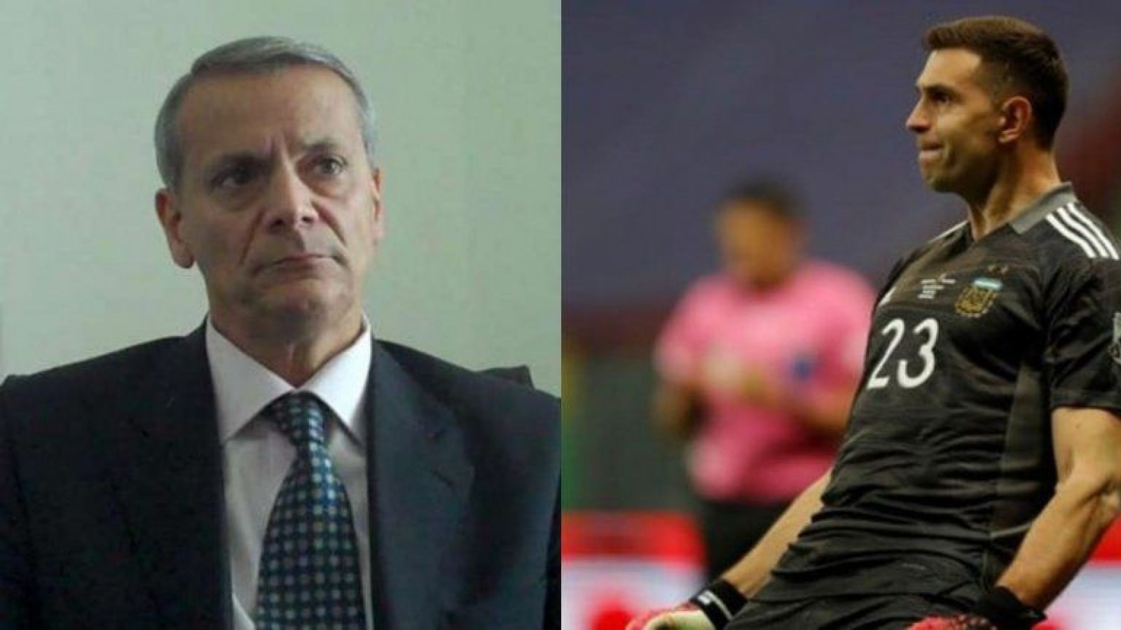 El ex árbitro, Javier Castrilli, afirma que "Dibu" Martínez debió haber sido expulsado