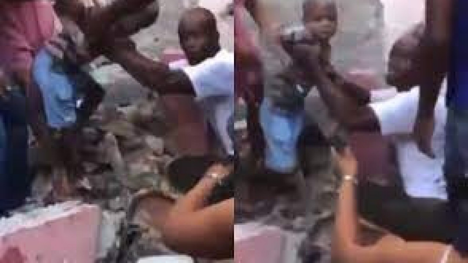 Terremoto en Haití y el emotivo rescate de dos niños entre los escombros