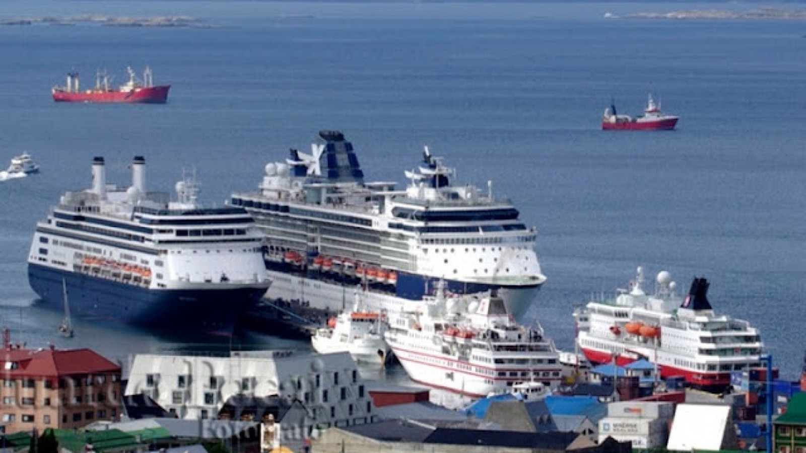 Desde Octubre se habilita el ingreso de cruceros a Ushuaia