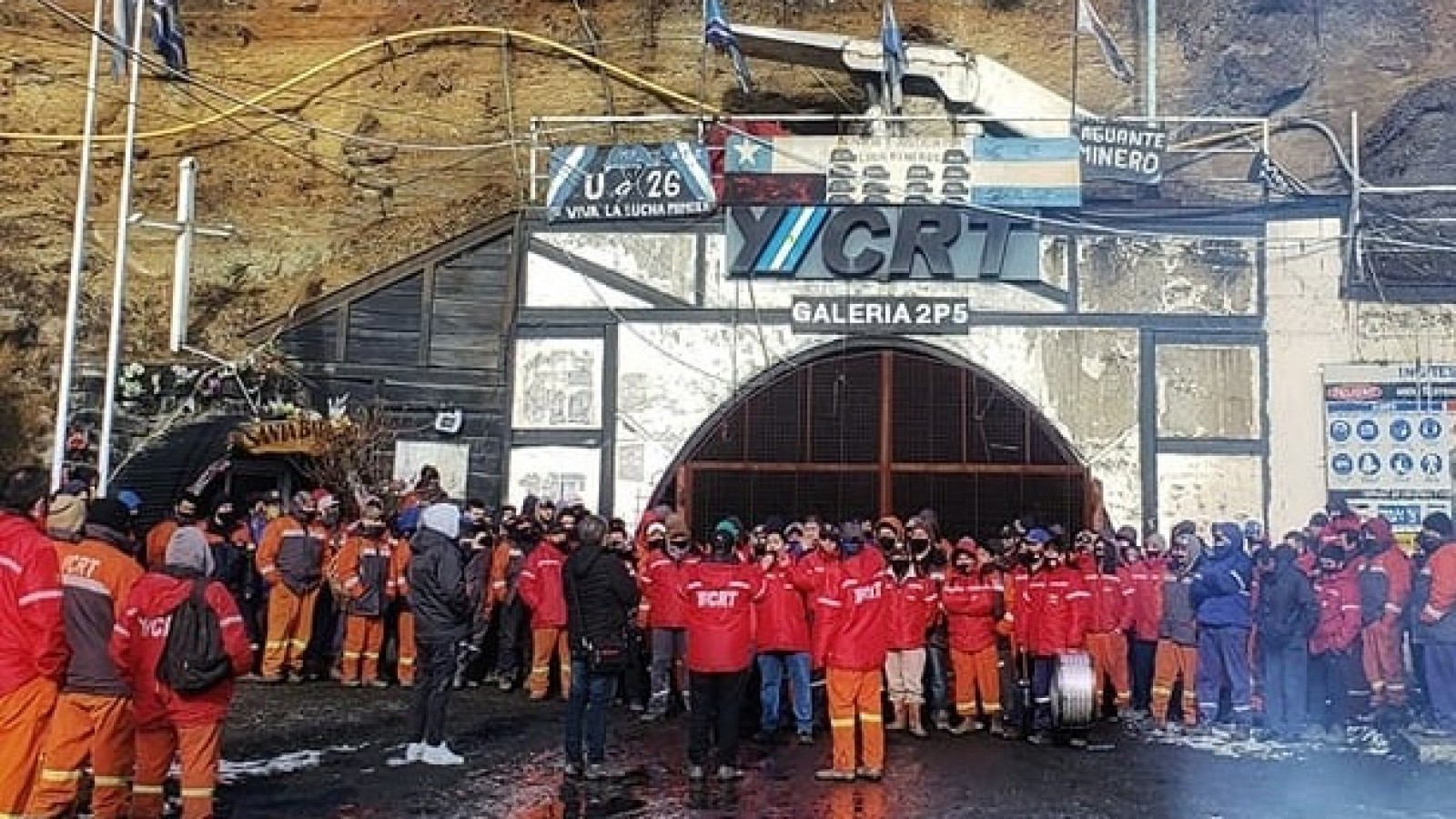 Conflicto en YCRT: “Si no nos dan respuestas no va a entrar nadie a la mina”