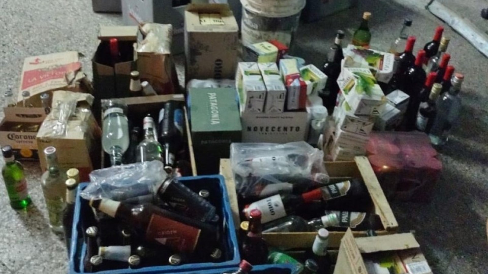 Secuestran 1.500 litros de alcohol de comercios ilegales en Trelew