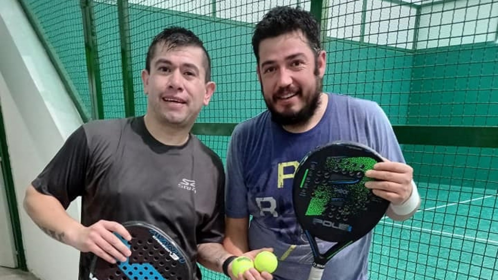 Pádel de alto vuelo: Macias y Osorio campeones en Puerto Sta Cruz