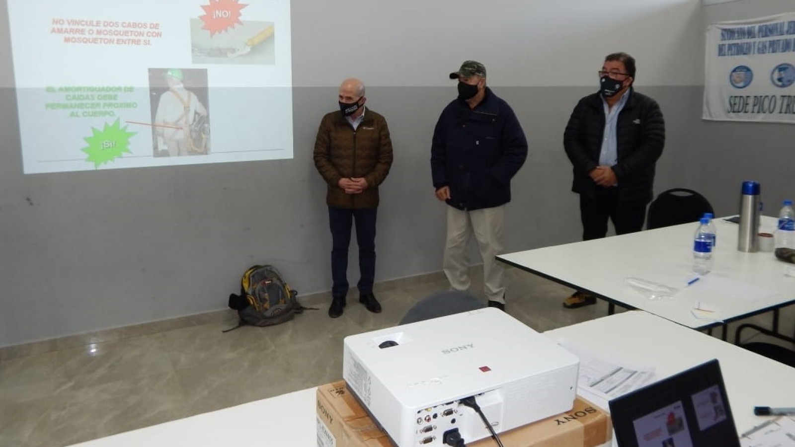 Llugdar puso en valor la subida de un Equipo al área que opera CGC