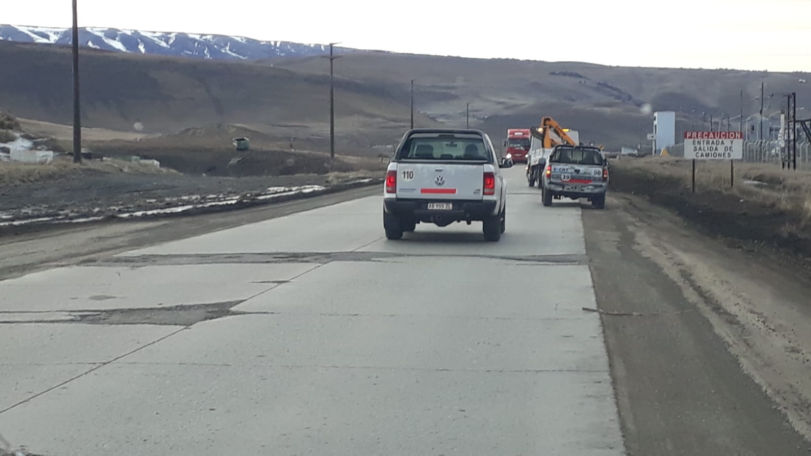 Siguen los reclamos por el estado de la ruta complementaria 20 en la Cuenca Carbonífera
