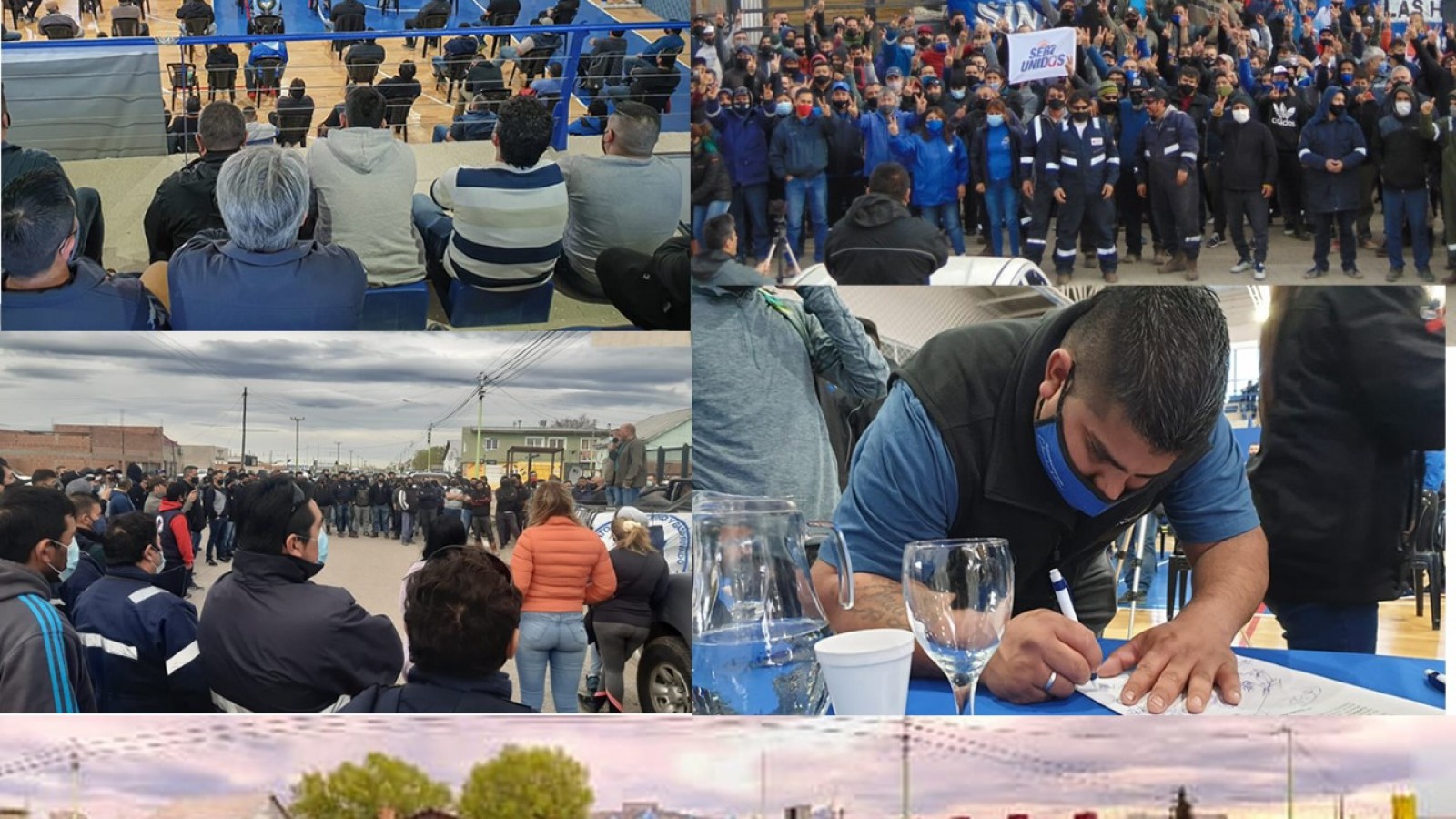 Trabajadores de zona norte de Santa Cruz expresaron masivo acompañamiento a la candidatura de Claudio Vidal