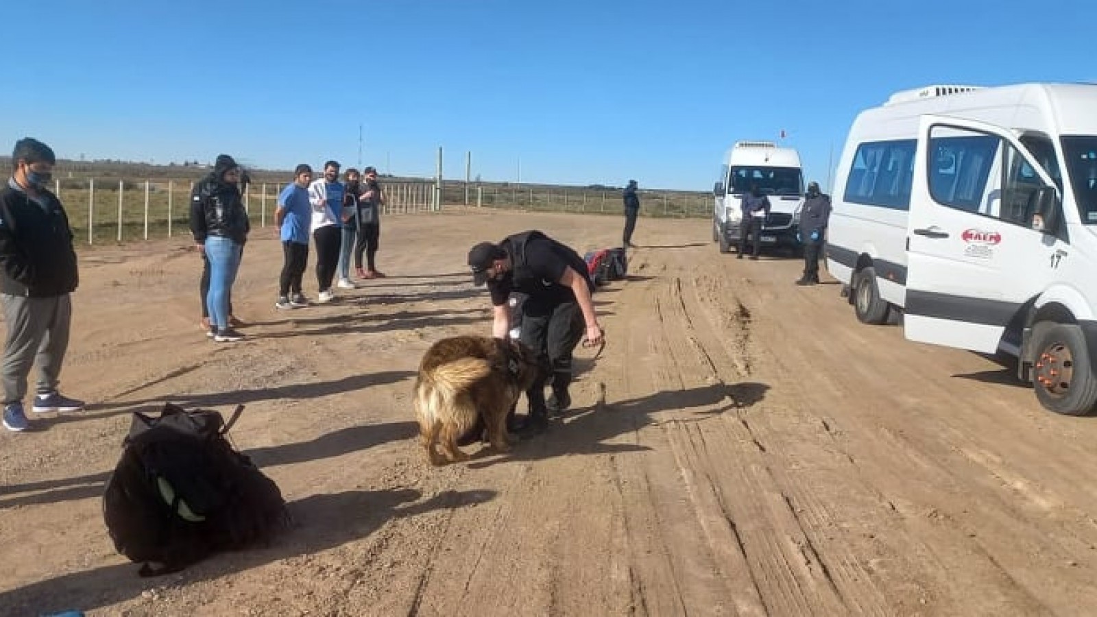 Resultados positivos en controles antidrogas en accesos a Caleta Olivia y Puerto Deseado