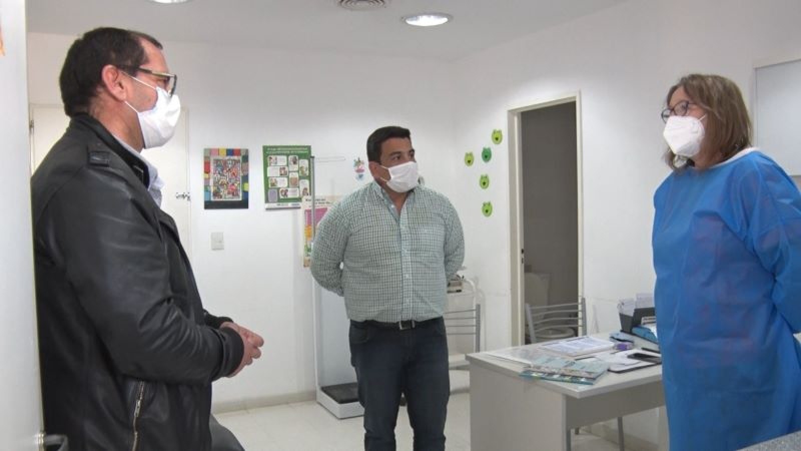 Autoridades municipales y provinciales recorrieron los CICs de Caleta Olivia