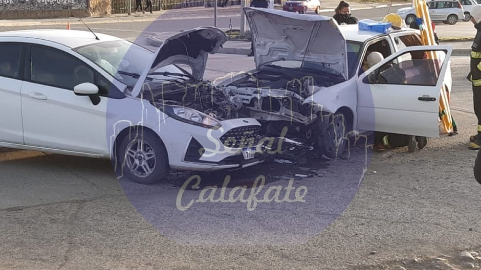 Fuerte choque con heridos en El Calafate