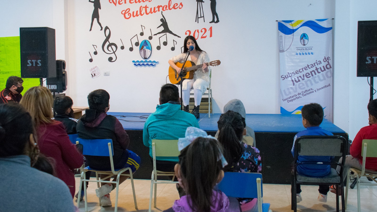 Caleta Olivia: gran participación vecinal en el ciclo “Veredas Culturales”