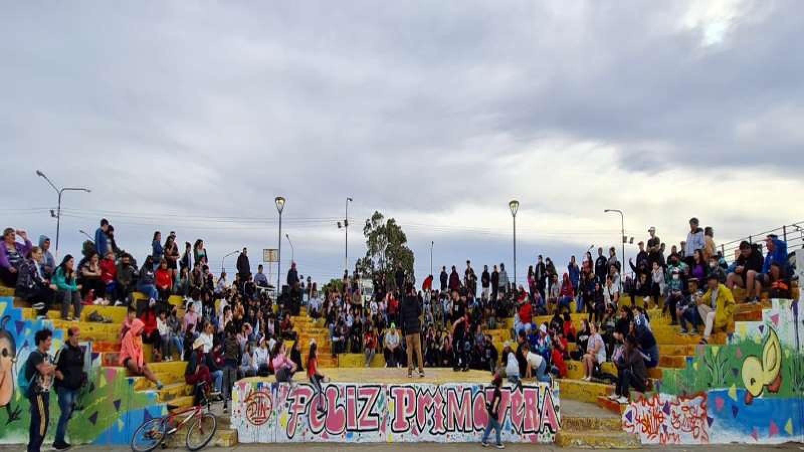 Patagonia Free en Caleta Olivia: Gran convocatoria en el evento de arte urbano