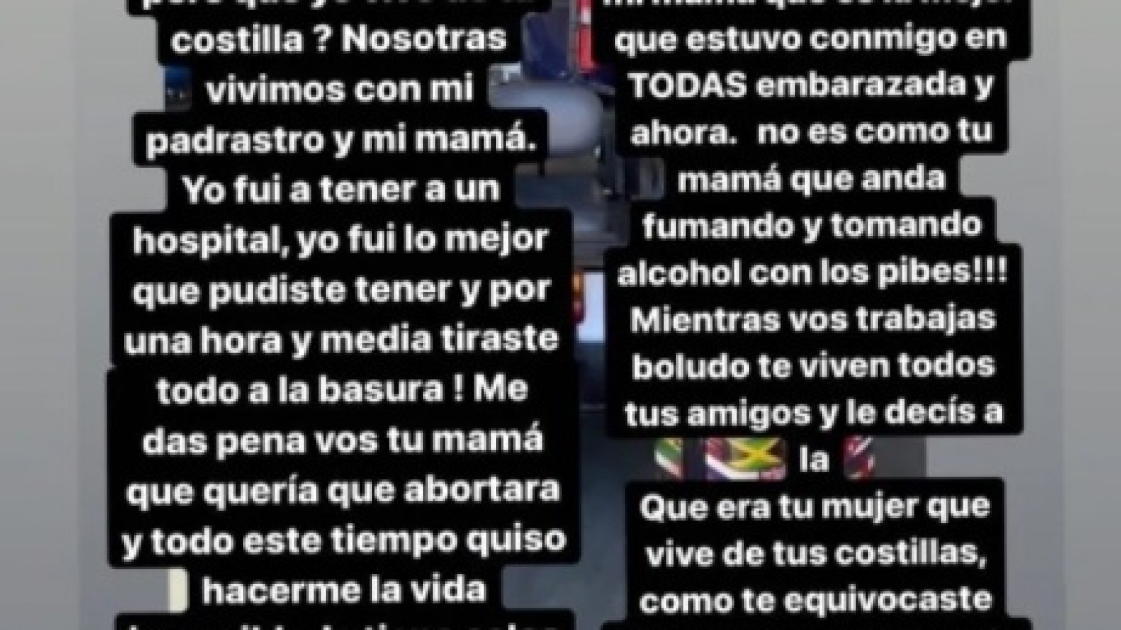 Habría reconciliación entre L-Gante y Tamara Báez