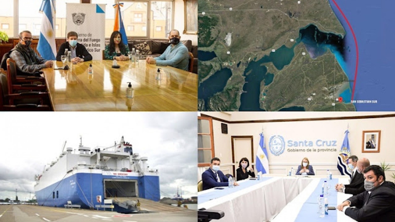 Cruce por aguas argentinas será entre Punta Loyola y la Bahía de San Sebastián